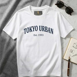 Tokyo Urban Est 1993 Graphic Oversized T-Shirt - XL