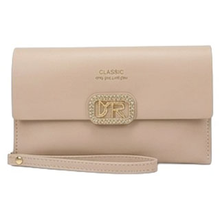 DR Emblem Flap Handbag