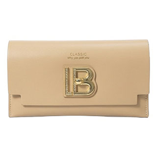 LB Emblem Flap Handbag