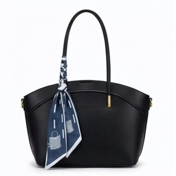 Curved-Top Handle Tote
