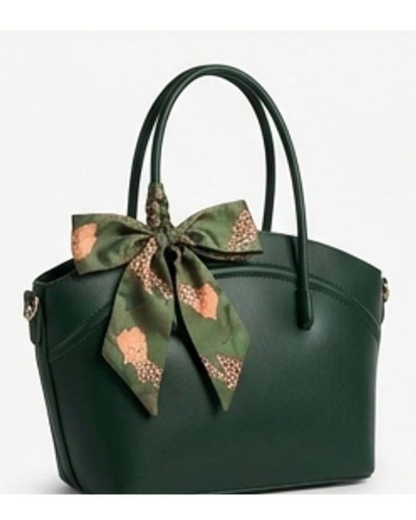 Bow Scarf Dome Tote