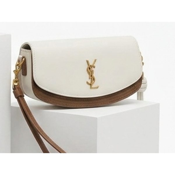 Smooth Flap Crossbody Bag