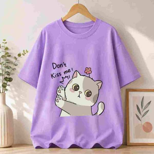 Don't Kiss Me Cat Tee
