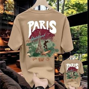Paris Skateboard Oversized Dropshoulder T-Shirt