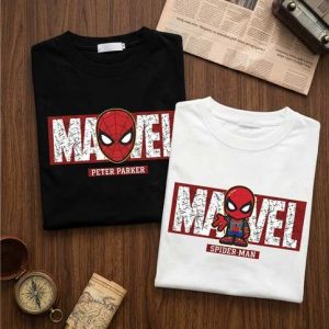 SPIDER MAN OVERSIZED DROP-SHOULDER T-SHIRT