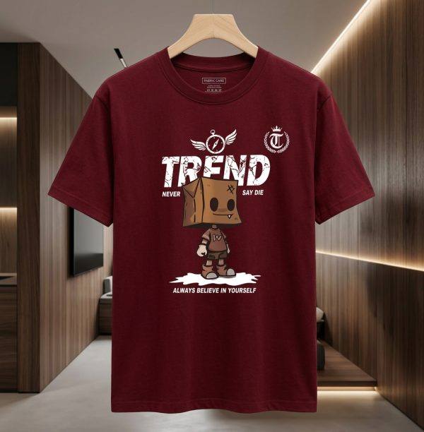 TREND Always Believe Oversized Dropshoulder T-Shirt