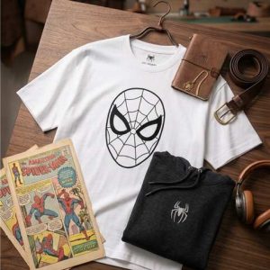 SPIDER MAN OVERSIZED DROP-SHOULDER T-SHIRT