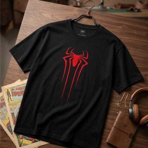 SPIDER MAN OVERSIZED DROP-SHOULDER T-SHIRT