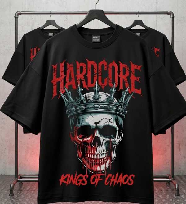 Hardcore Kings of Chaos Oversized Dropshoulder T-Shirt