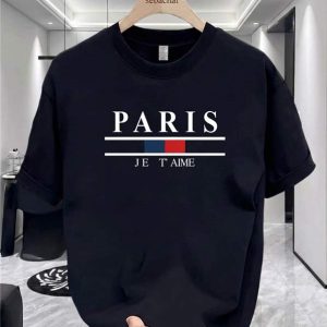 Paris Je T'aime Oversized Dropshoulder T-Shirt