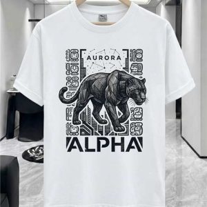 Alpha Aurora Panther Oversized Dropshoulder T-Shirt