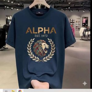 Alpha Athletics Est 1972 Oversized Dropshoulder T-Shirt