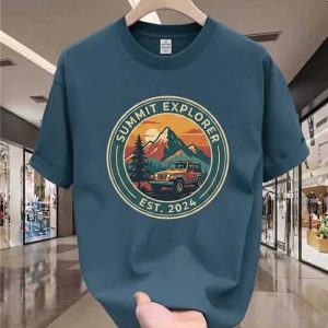 Summit Explorer Est 2024 Oversized Dropshoulder T-Shirt