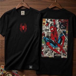 Spider-Man Comic Print T-Shirt