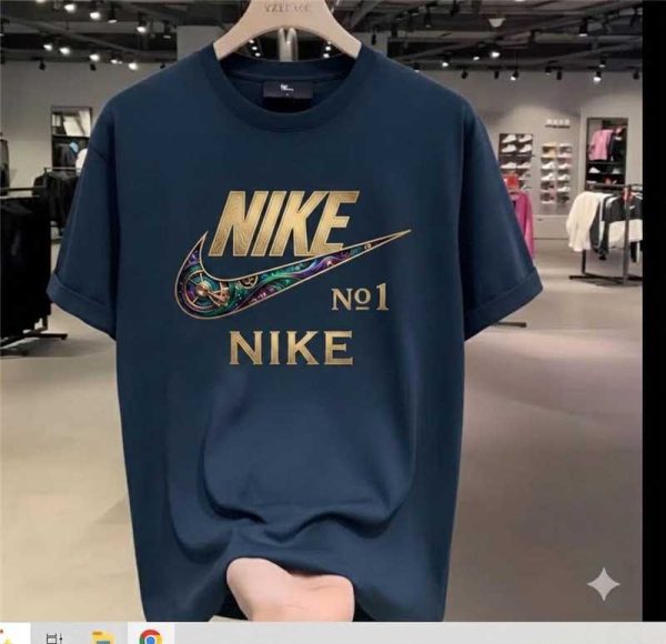 Nike No.1 Gold Logo T-Shirt