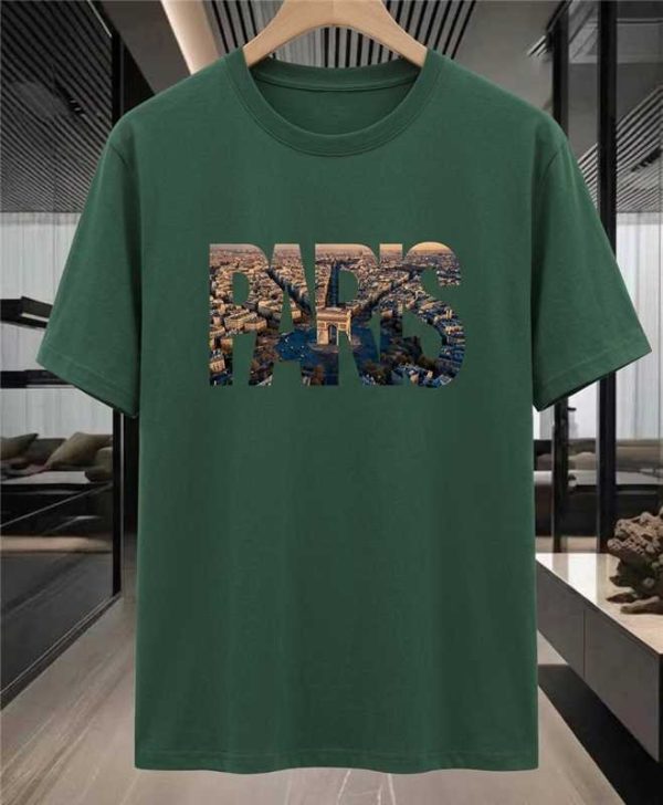 Paris Street Print T-Shirt