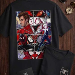 SPIDER MAN OVERSIZED DROP-SHOULDER T-SHIRT
