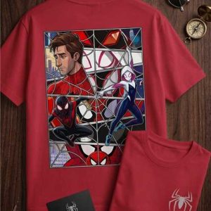 SPIDER MAN OVERSIZED DROP-SHOULDER T-SHIRT