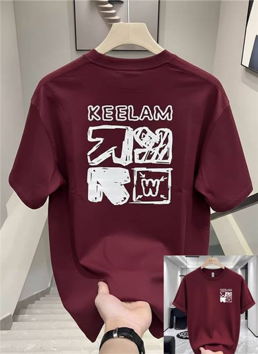 Keelam Arrows T-Shirt - Maroon - SebaChat