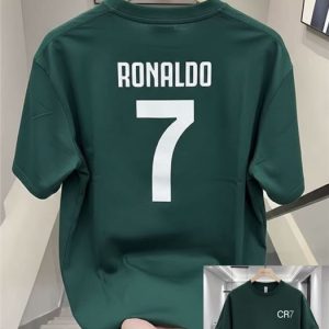 Ronaldo 7 Fan T-Shirt - Green - SebaChat