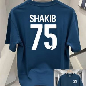 Shakib 75 Fan T-Shirt - Blue - SebaChat