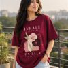 Smile Every Day Cat Print Oversized T-Shirt