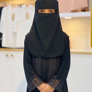 Kids Long Borka with Nikab