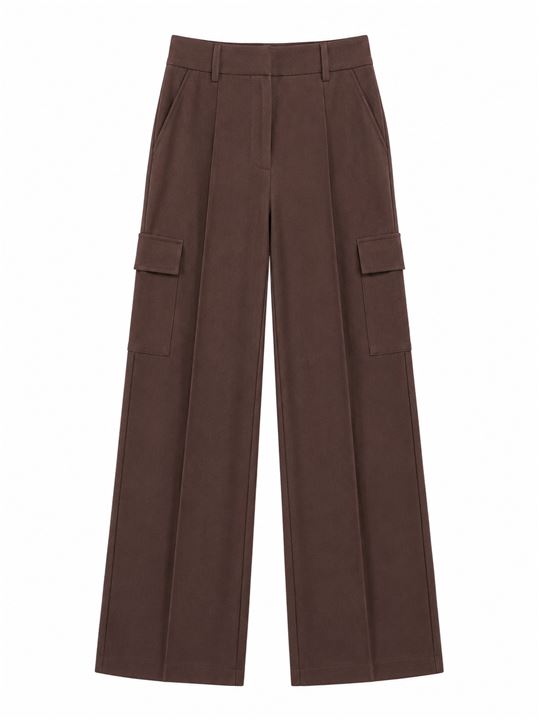 Brown Baggy Cargo Pants - SebaChat
