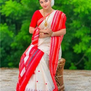 Indian Inspired Assam Silk Saree