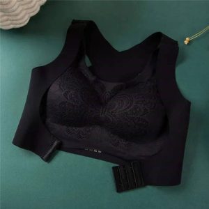 Back Support Slim Comfort Bra - Black