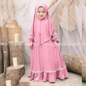 Small Baby Borka Set - Pink