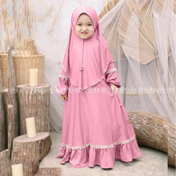 Small Baby Borka Set - Pink