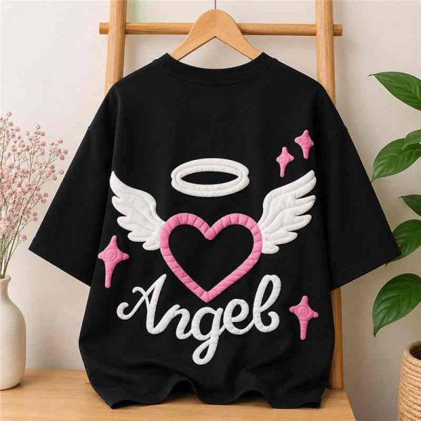Angel Wings Heart Tee - SebaChat