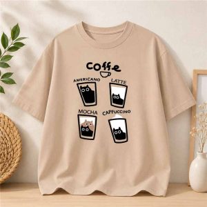 Coffee Cat Tee - SebaChat