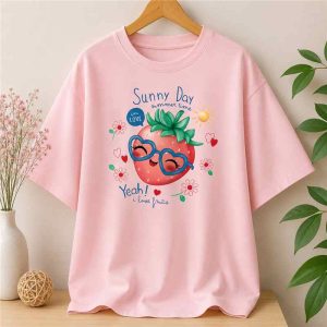 Sunny Day Strawberry Tee - SebaChat