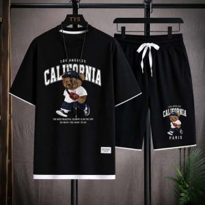 California Bear T-Shirt & Short Set