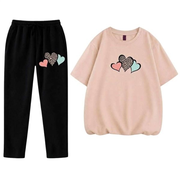 Heart Trio Palazzo Set