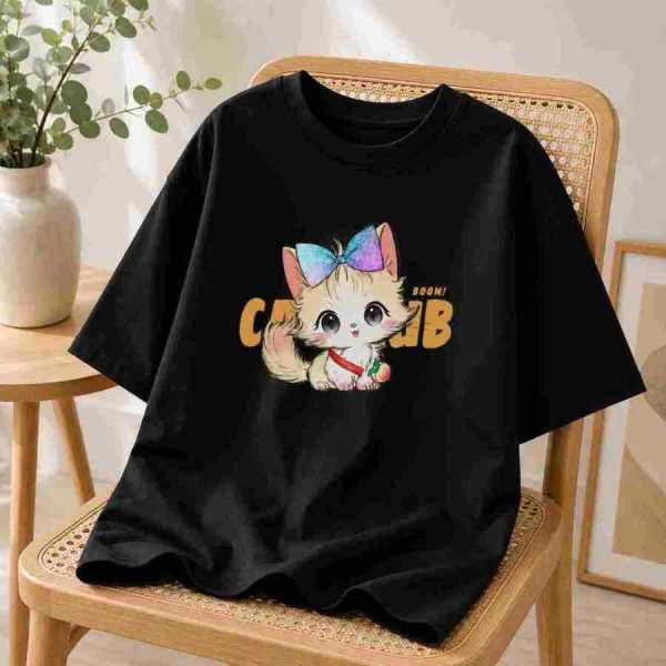 CatClub Bow Kitten Tee
